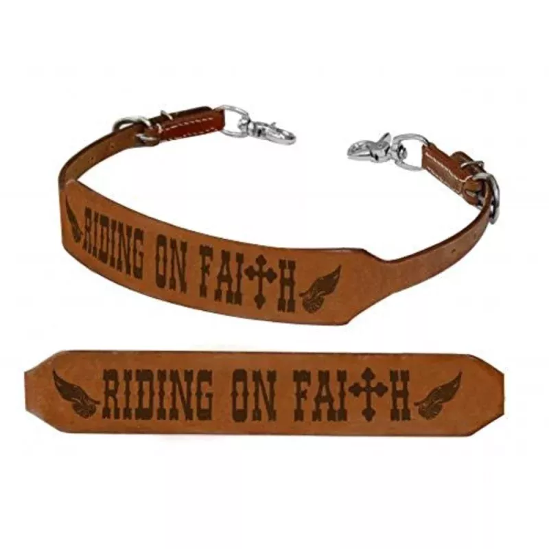 'Riding On Faith' Wither Strap