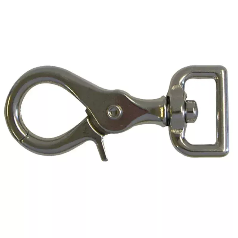 Zinc Die Cast Square Scissor Snap 1" x 3"